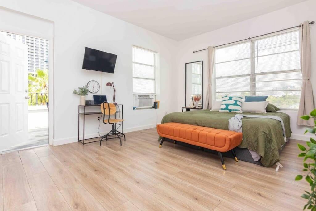 Appartement Downtown 1-Br With Balcony - 5 Minutes To Wynwood à Miami Extérieur photo